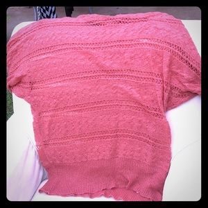 Sweater with swoop neck super soft XL